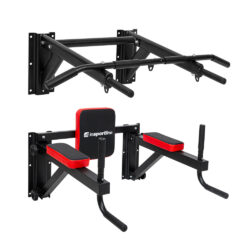 Επιτοίχιο Μονόζυγο/Δίζυγο Τοίχου Pull Up Bar & Parallel Bars (Wallar) inSPORTline (22652)