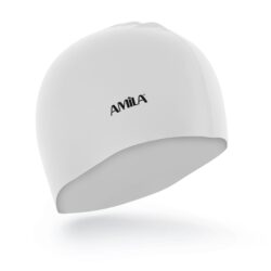 Παιδικό Σκουφάκι Κολύμβησης (Λευκό) Amila (47021)