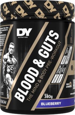 Blood & Guts Pre Workout 380g (Blueberry) DY Nutrition