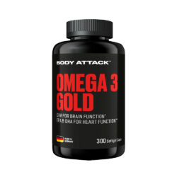 Omega 3 Gold (300 Softgel Caps) Body Attack