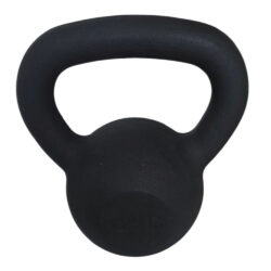 Kettlebell Μαντεμένιο Black Matt (12kg) Optimum Sport (CX-DB602-12)