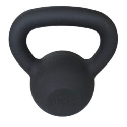 Kettlebell Μαντεμένιο Black Matt (8kg) Optimum Sport (CX-DB602-8)